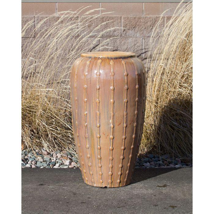 Closed Top FNT3456 Ceramic Vase Complete Fountain Kit Vase Fountain Blue Thumb 