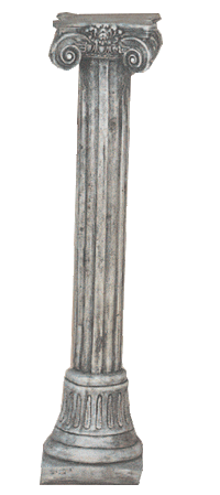Thumbnail for Manera Column Cast Stone Outdoor Asian Collection Statues Collection Tuscan 