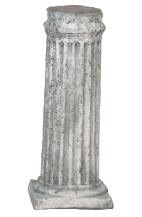 Thumbnail for Travertino Column Cast Stone Outdoor Asian Collection Statues Collection Tuscan 