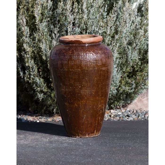 Tuscany FNT3519 Ceramic Triple Vase Complete Fountain Kit Vase Fountain Blue Thumb 