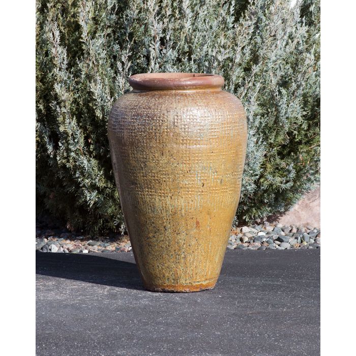 Tuscany FNT3520 Ceramic Triple Vase Complete Fountain Kit Vase Fountain Blue Thumb 