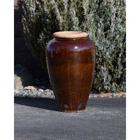 Thumbnail for Tuscany FNT3527 Ceramic Triple Vase Complete Fountain Kit Vase Fountain Blue Thumb 