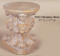 Thumbnail for Olympus Base Cast Stone Outdoor Asian Collection Statues Collection Tuscan 