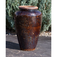 Thumbnail for Tuscany FNT3605 Ceramic Triple Vase Complete Fountain Kit Vase Fountain Blue Thumb 