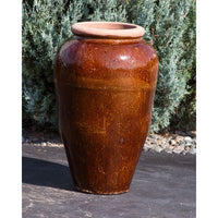 Thumbnail for Tuscany FNT3608 Ceramic Triple Vase Complete Fountain Kit Vase Fountain Blue Thumb 