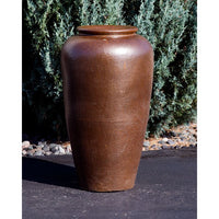 Thumbnail for Closed Top FNT3636 Ceramic Vase Complete Fountain Kit Vase Fountain Blue Thumb 