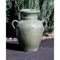 Thumbnail for Closed Top FNT3641 Ceramic Vase Complete Fountain Kit Vase Fountain Blue Thumb 