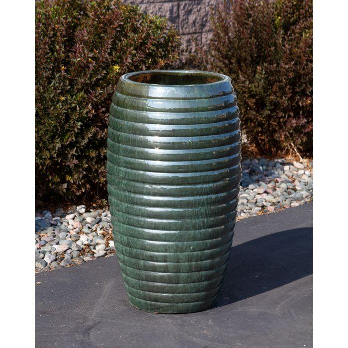 Genova FNT3653 Ceramic Vase Complete Fountain Kit Vase Fountain Blue Thumb 