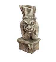 Thumbnail for Gargoyle Candlestick Cast Stone Outdoor Asian Collection Statues Tuscan 