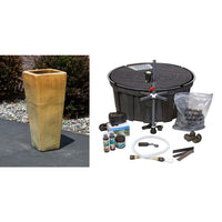 Thumbnail for Luna FNT3780 Ceramic Vase Complete Fountain Kit Vase Fountain Blue Thumb 