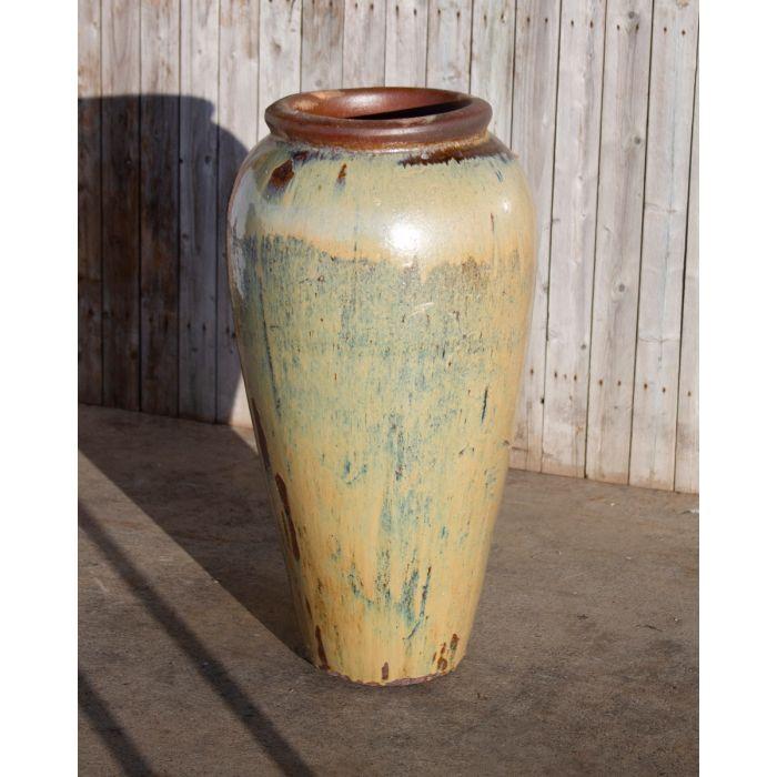 Tuscany FNT3817 Ceramic Triple Vase Complete Fountain Kit Vase Fountain Blue Thumb 
