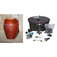 Thumbnail for Amphora FNT3821 Ceramic Vase Complete Fountain Kit Vase Fountain Blue Thumb 