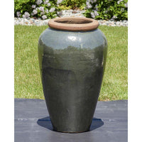 Thumbnail for Tuscany FNT3826 Ceramic Triple Vase Complete Fountain Kit Vase Fountain Blue Thumb 