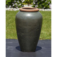 Thumbnail for Tuscany FNT3827 Ceramic Triple Vase Complete Fountain Kit Vase Fountain Blue Thumb 