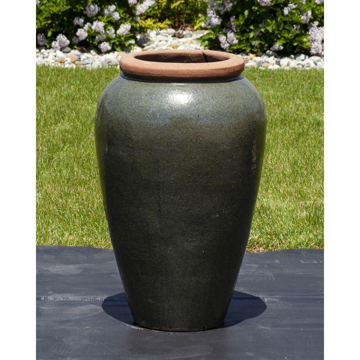 Tuscany FNT3829 Ceramic Triple Vase Complete Fountain Kit Vase Fountain Blue Thumb 
