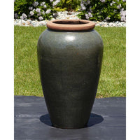 Thumbnail for Tuscany FNT3829 Ceramic Triple Vase Complete Fountain Kit Vase Fountain Blue Thumb 