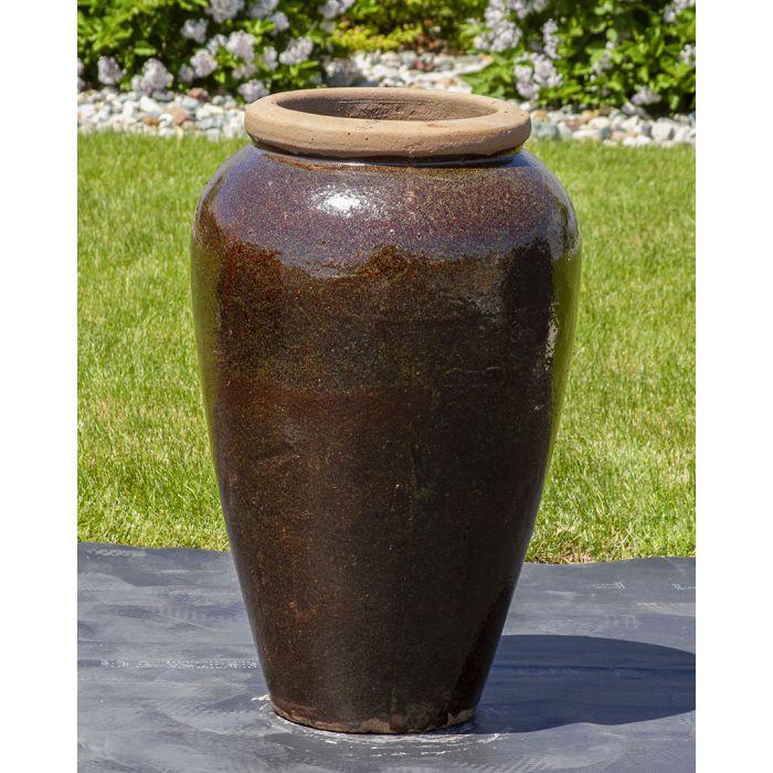 Tuscany FNT3840 Ceramic Triple Vase Complete Fountain Kit Vase Fountain Blue Thumb 