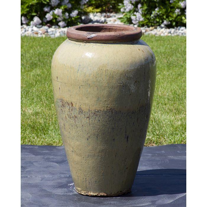 Tuscany FNT3843 Ceramic Triple Vase Complete Fountain Kit Vase Fountain Blue Thumb 