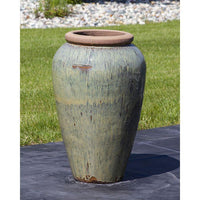 Thumbnail for Tuscany FNT3852 Ceramic Triple Vase Complete Fountain Kit Vase Fountain Blue Thumb 