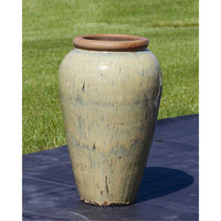 Thumbnail for Tuscany FNT3859 Ceramic Triple Vase Complete Fountain Kit Vase Fountain Blue Thumb 