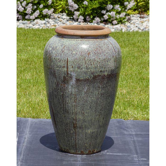 Tuscany FNT3863 Ceramic Triple Vase Complete Fountain Kit Vase Fountain Blue Thumb 