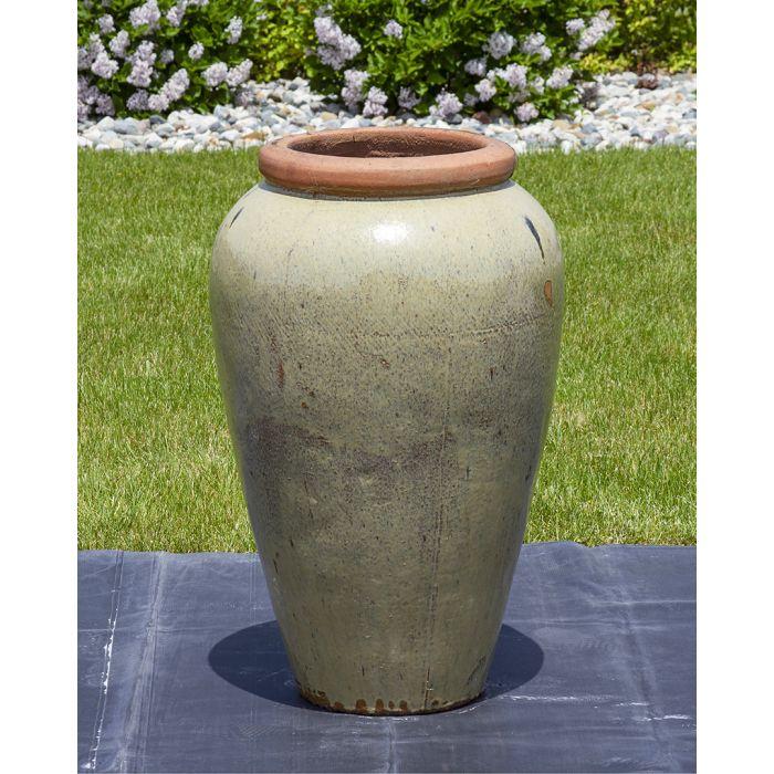 Tuscany FNT3864 Ceramic Triple Vase Complete Fountain Kit Vase Fountain Blue Thumb 