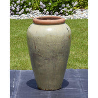Thumbnail for Tuscany FNT3864 Ceramic Triple Vase Complete Fountain Kit Vase Fountain Blue Thumb 