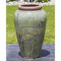 Thumbnail for Tuscany FNT3876 Ceramic Triple Vase Complete Fountain Kit Vase Fountain Blue Thumb 