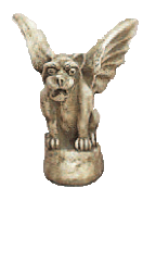 Thumbnail for Mini Winged Gargoyle Cast Stone Outdoor Asian Collection Statues Tuscan 