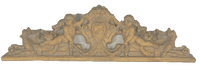 Thumbnail for Cherub Over Door Cast Stone Outdoor Asian Collection Wall Ornament Tuscan 