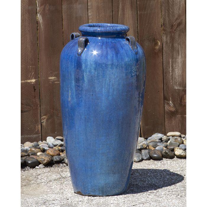 Amphora FNT3930 Ceramic Vase Complete Fountain Kit Vase Fountain Blue Thumb 
