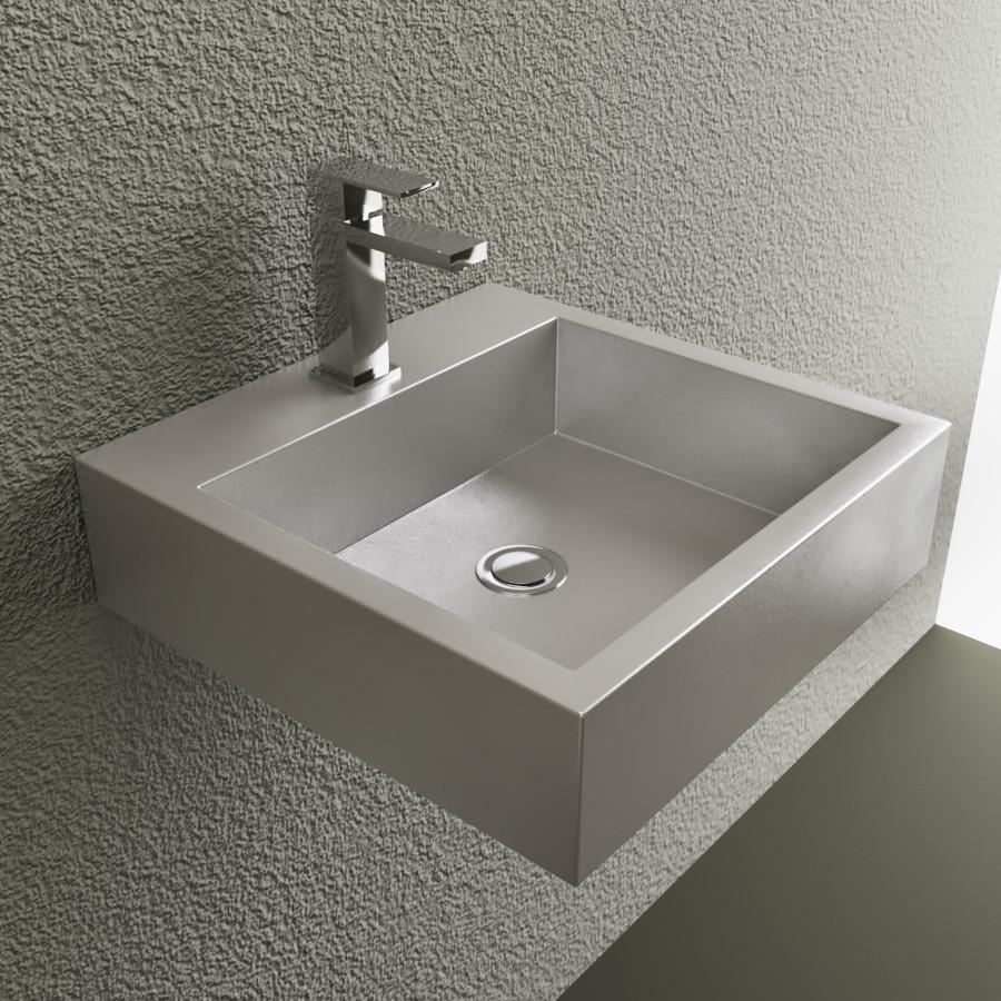 Cantrio Stainless steel vessel sink Steel Series Cantrio 