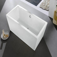 Thumbnail for Eviva Rachel Free Standing 67″ Acrylic Bathtub Bathroom Vanity Eviva 