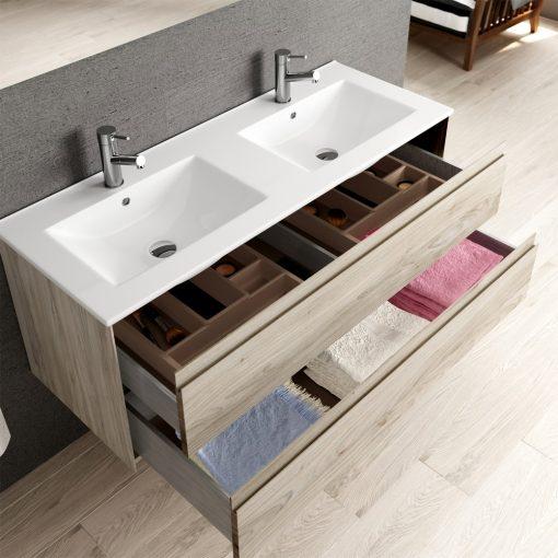 Eviva Bloom 48″ Bathroom Vanity with White Integrated Porcelain Sink Vanity Eviva 