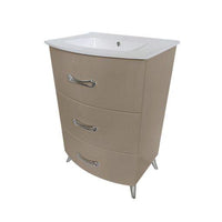 Thumbnail for Eviva Bari 24″ Freestanding Bathroom Vanity with Integrated White Porcelain Sink Vanity Eviva 
