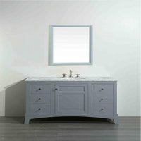Thumbnail for Eviva New York 42″ Bathroom Vanity w/ White Carrara Top Vanity Eviva 