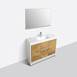 Eviva Grace 60 Inch Single Sink Bathroom Vanity with White Integrated Acrylic Top Bathroom Vanity Eviva 