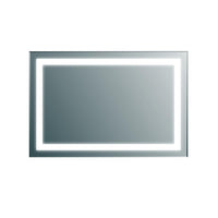 Thumbnail for Eviva New York Bathroom Vanity Mirror Full Frame 36X30 Wall Mount Wall Mirror Eviva White 