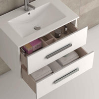Thumbnail for Eviva Astoria 32″ White Modern Bathroom Vanity with White Integrated Porcelain Sink Vanity Eviva 