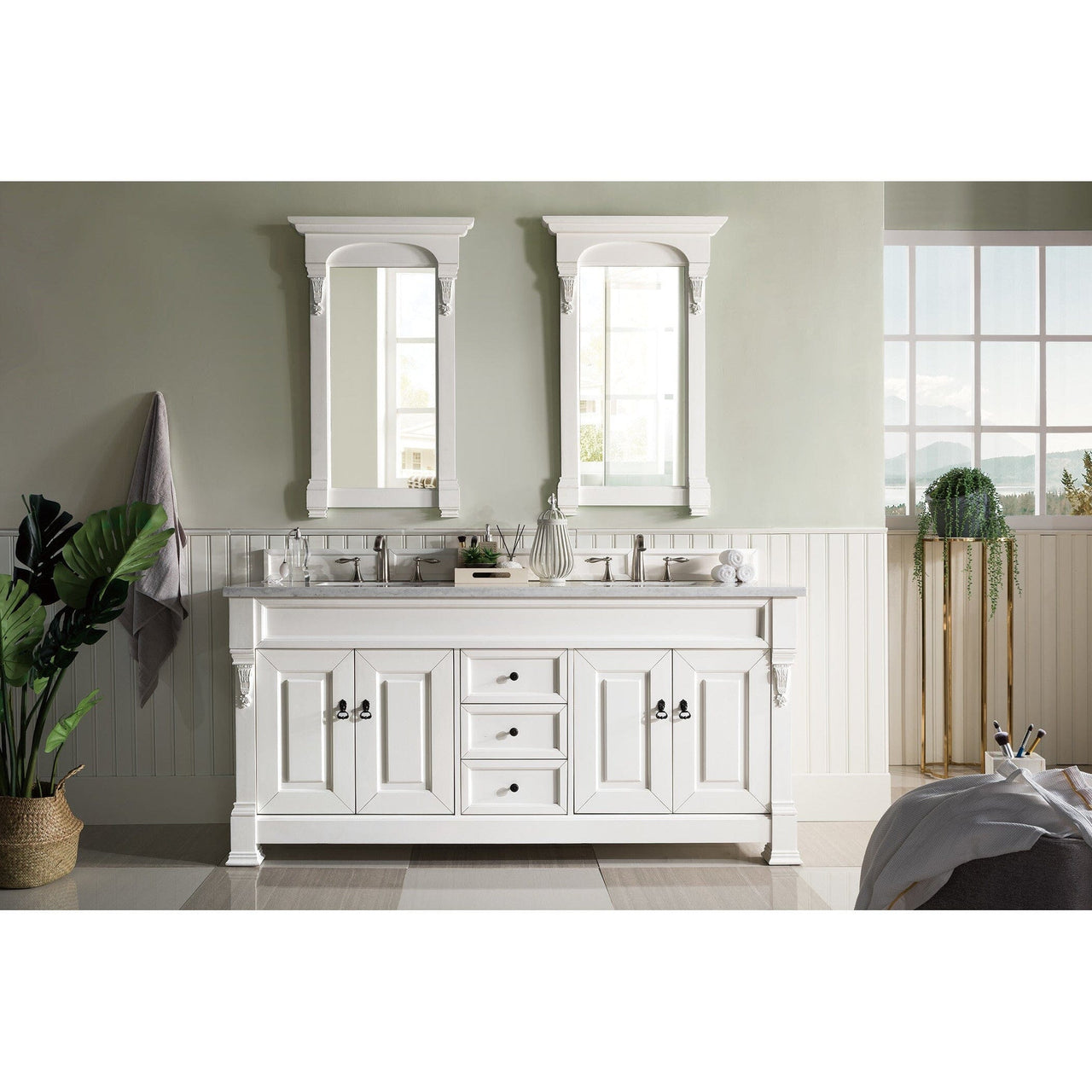 James Martin Brookfield 72" Double Vanity Vanities James Martin 