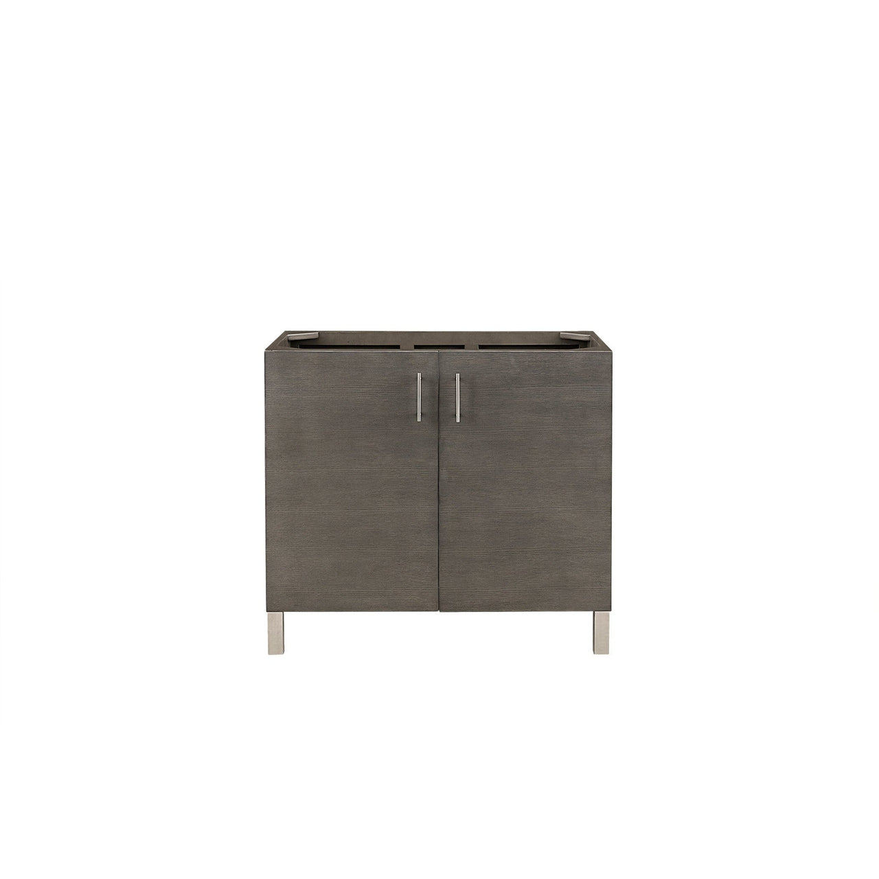 James Martin Metropolitan 36" Single Vanity Vanity James Martin Silver Oak Cabinet Only 