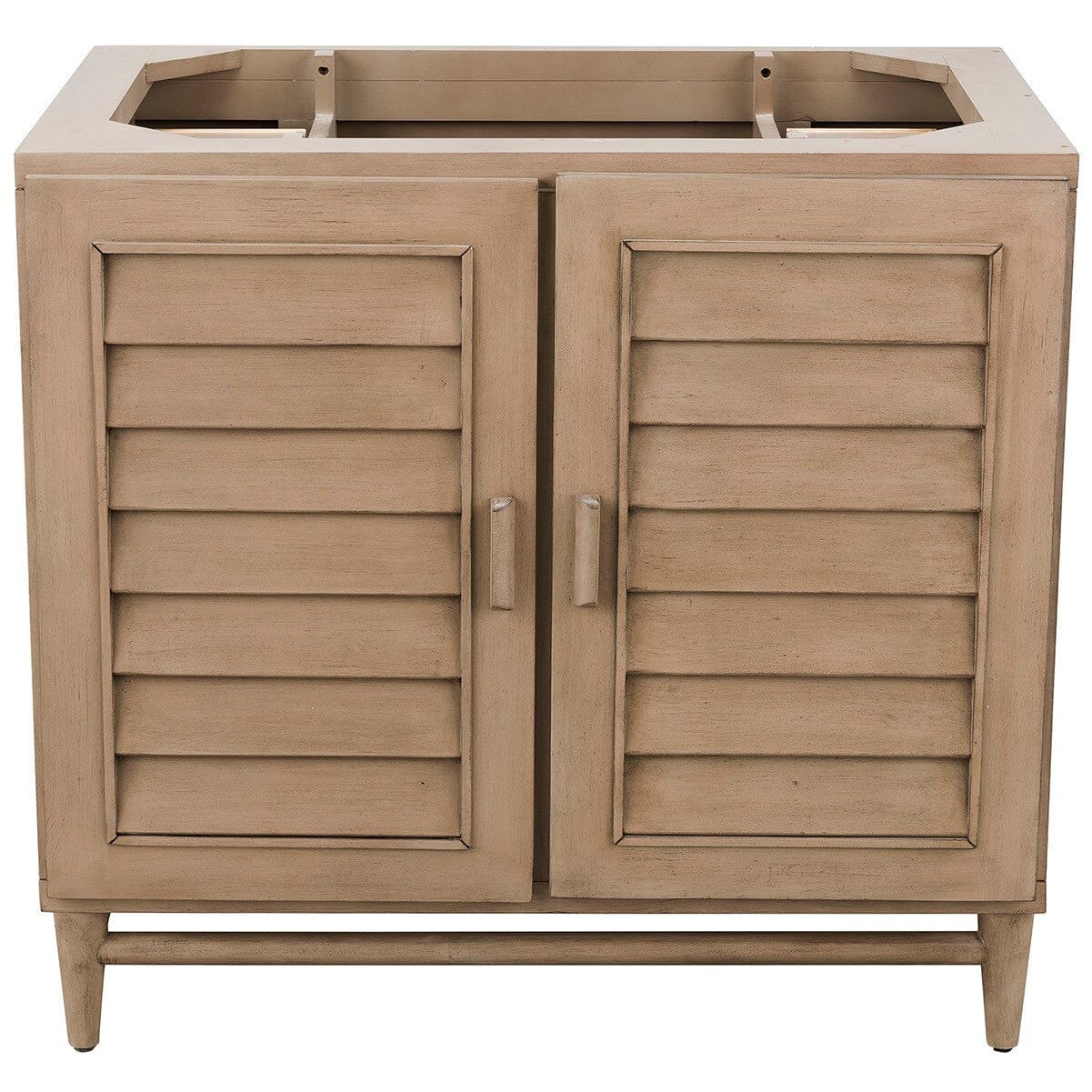 James Martin Portland 36" Single Vanity Vanity James Martin Whitewashed Walnut Cabinet Only 