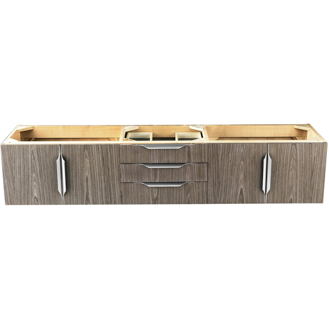 James Martin Mercer Island 72" Single Vanity Vanity James Martin Ash Gray Cabinet Only 