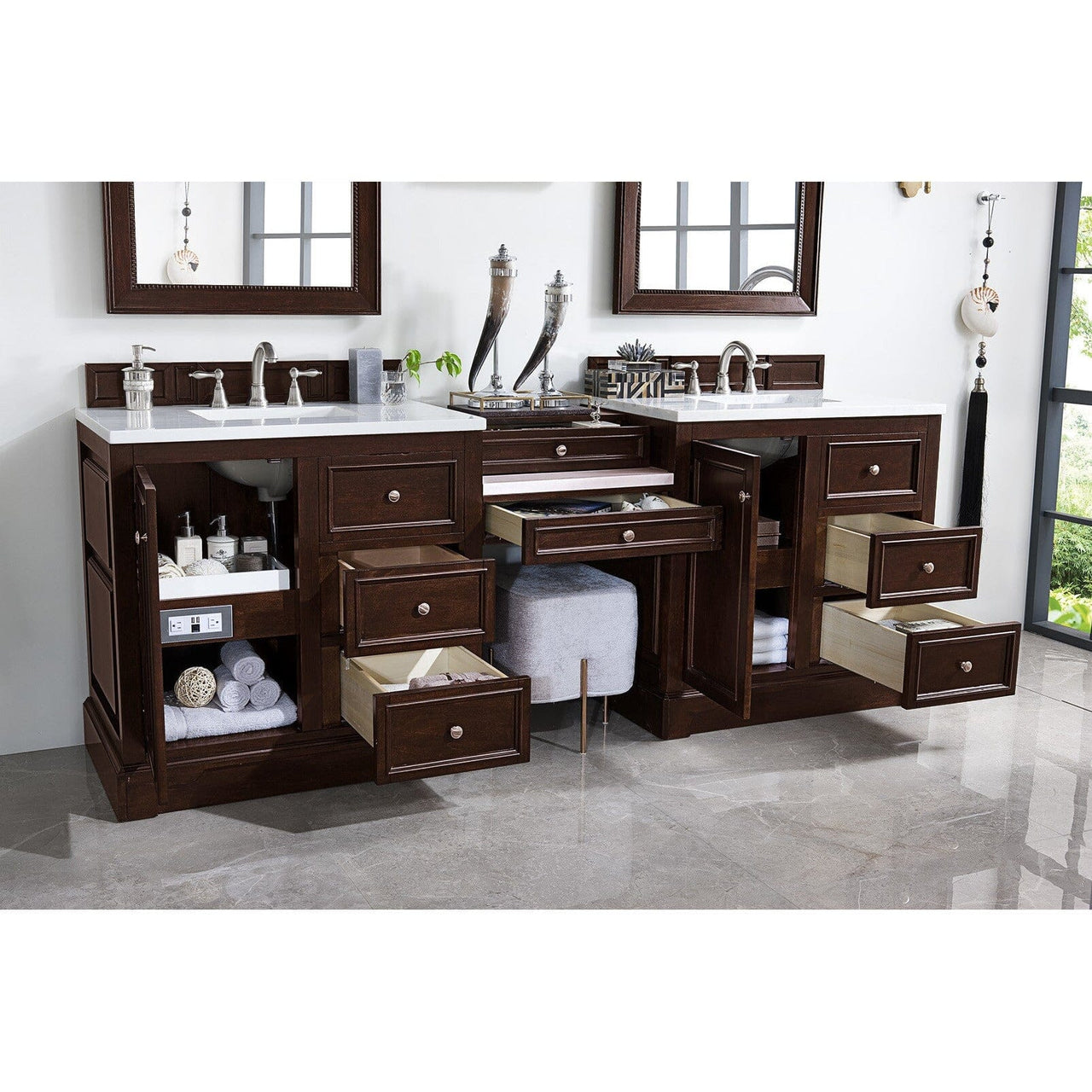 James Martin De Soto 94" Double Vanity Set Vanity James Martin 
