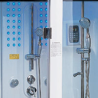 Thumbnail for Maya Bath Siena-White-Left Steam Shower Steam Shower Maya Bath 
