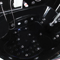 Thumbnail for Maya Bath Siena-Black-Right Steam Shower Steam Shower Maya Bath 