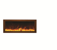 Thumbnail for Amantii Steel surround for BI-40-DEEP or BI-40-SLIM Electric Fireplace Amantii 