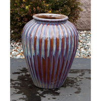 Thumbnail for Oil Jar FNT40041 Ceramic Vase Complete Fountain Kit Vase Fountain Blue Thumb 