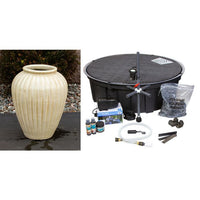 Thumbnail for Oil Jar FNT40042 Ceramic Vase Complete Fountain Kit Vase Fountain Blue Thumb 