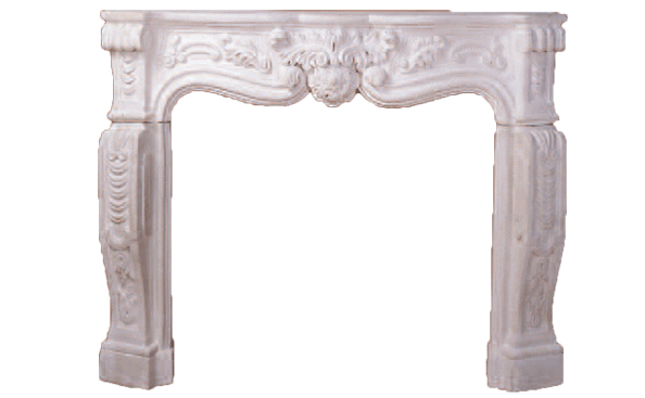 Baroque Mantel Cast Stone Fireplace Mantels Tuscan 